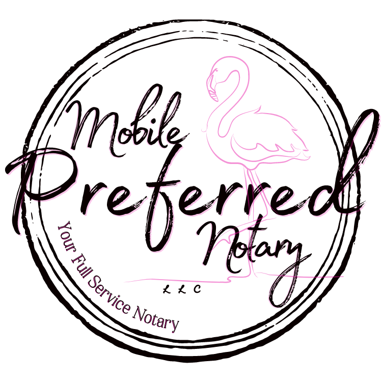 Preferred Mobile Notary, LLC  Logo