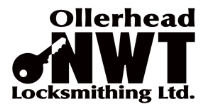 Ollerhead NWT Locksmithing Ltd & Inukshuk Glass Logo