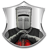 Black Knight Concrete Logo