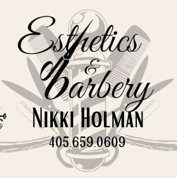 Esthetics and Barbery by Nikki Logo