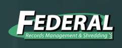 Federal Records Management & Shredding Logo