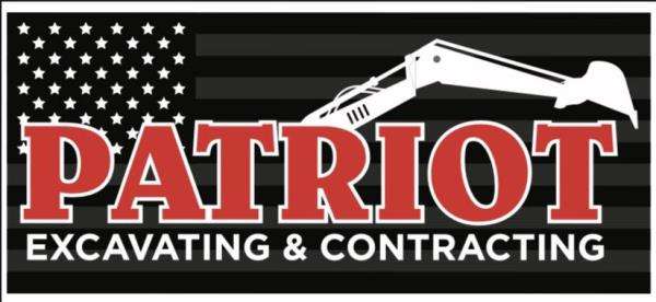 Patriot Excavating & Contracting Logo