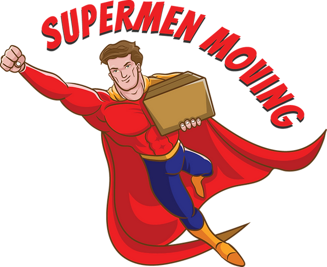 Supermen Moving LLC  Logo