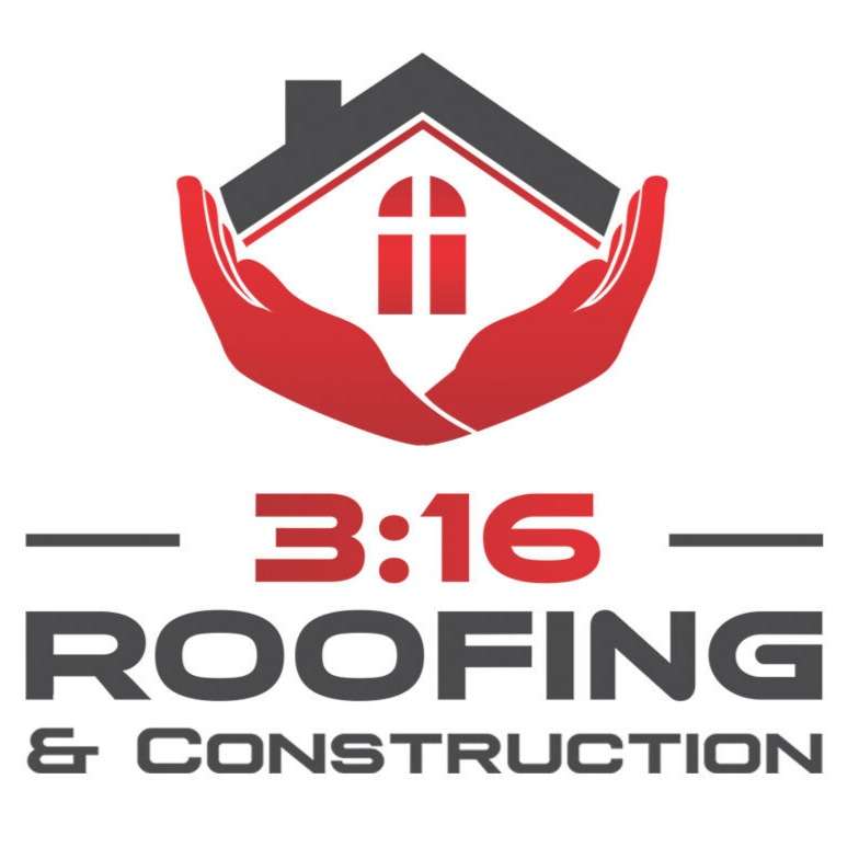 3:16 Roofing and Construction Logo