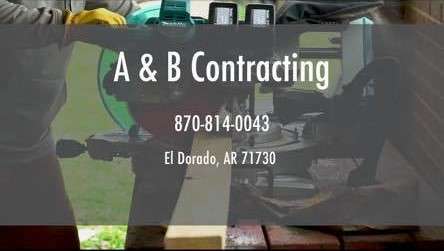A & B Contracting Logo