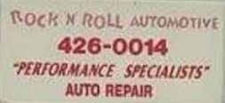 Rock -N- Roll Automotive, Inc. Logo