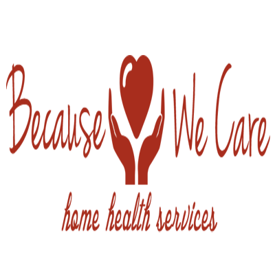 Because We Care Home Care Services Logo