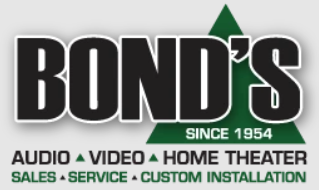 Bond's Television & Electronics Logo