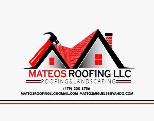 Mateos Roofing and Landscaping Logo