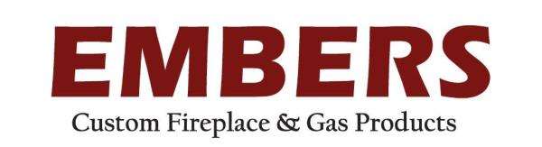 Embers Custom Fireplace & Gas Products Logo