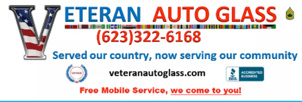 Veteran Auto Glass LLC Logo