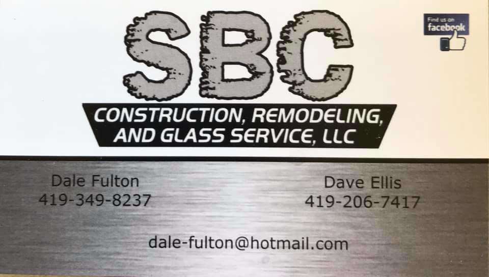 SBC Construction, Remodeling, and Glass Service, LLC Logo