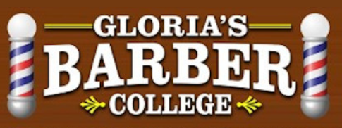 Gloria's Barber College Logo