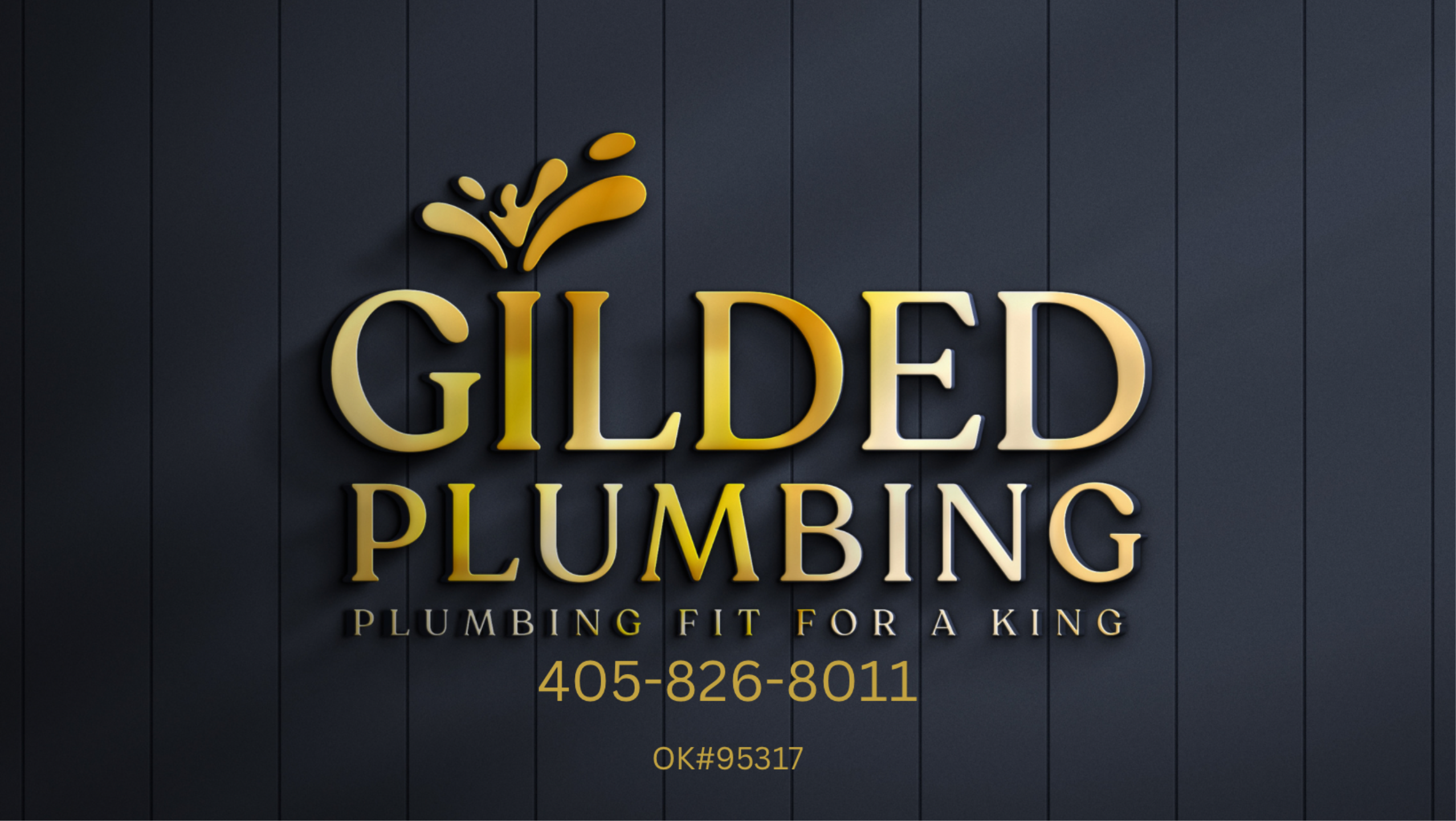 Gilded Plumbing Logo