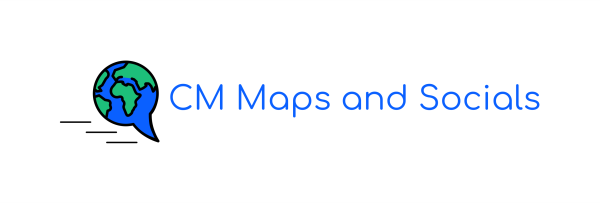 CM Maps and Socials Logo