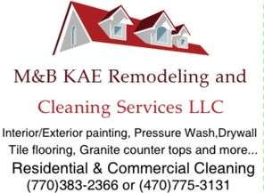 M&B KAE Remodeling & Cleaning Services, LLC Logo