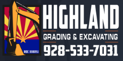 Highland Grading & Excavating Logo