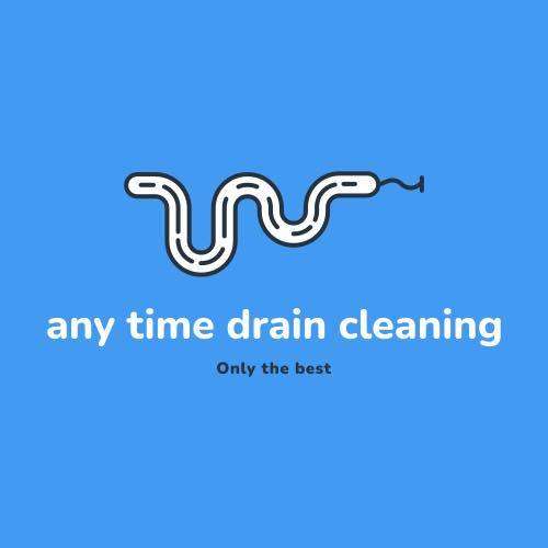 Any Time Drain Cleaning  Logo