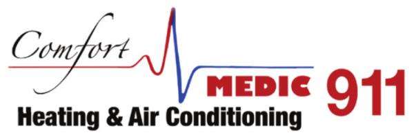 ComfortMedic 911 - Heating and Cooling Logo