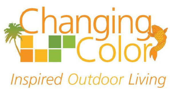 Changing Color Landscape, Ponds & Inspired Outdoor Living Logo