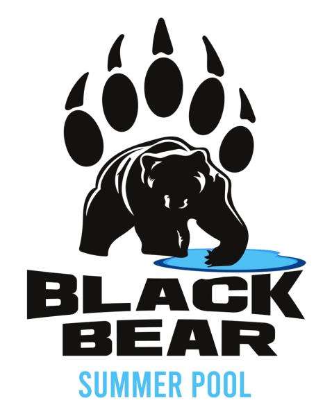 Black Bear Summer Pool Logo