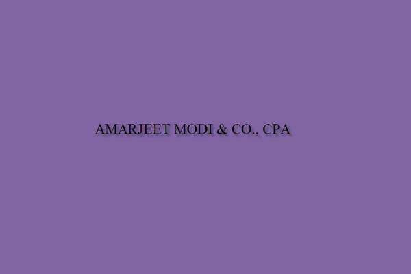 Amarjeet Modi & Co Inc. Logo