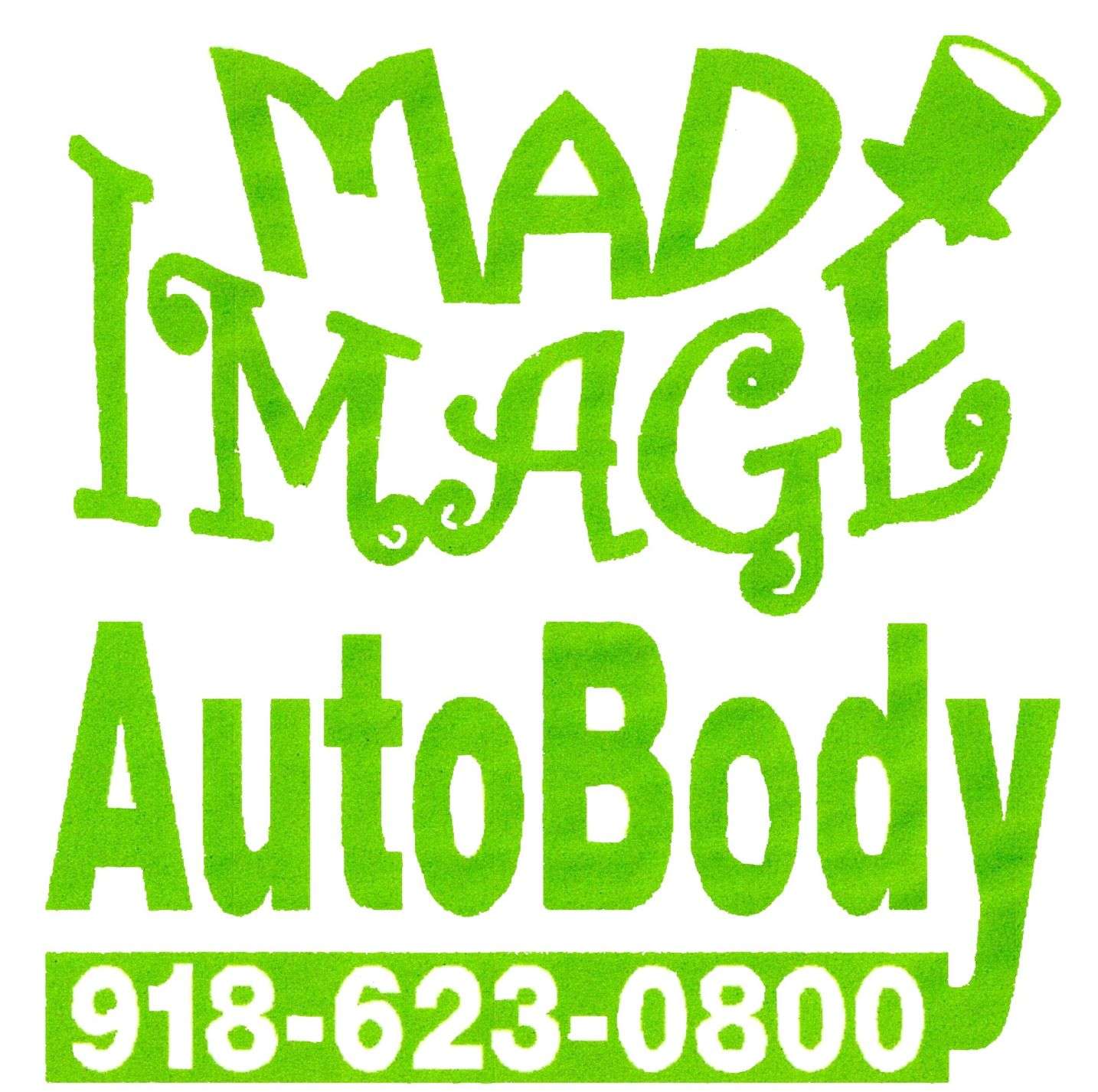 Mad Image Auto Body Logo