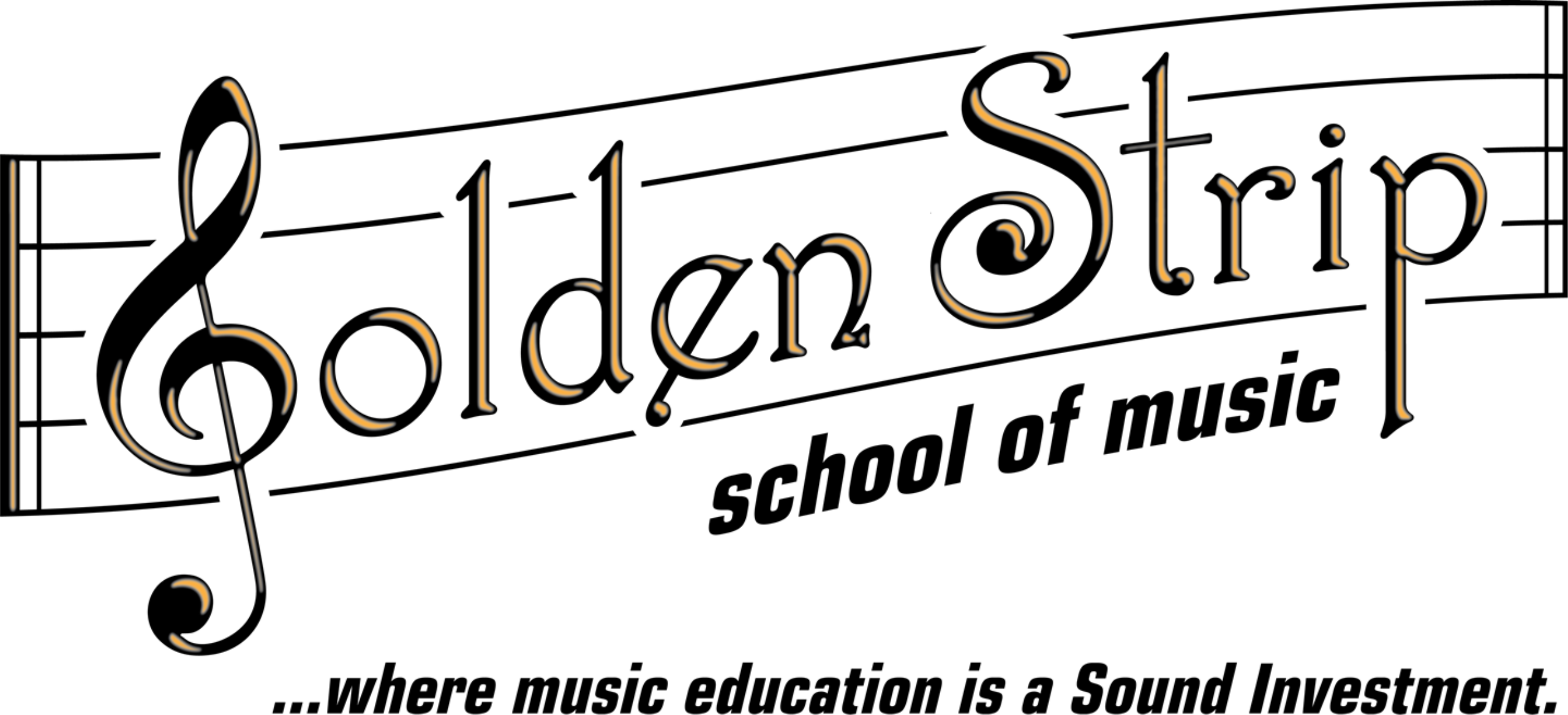 Golden Strip School of Music Logo