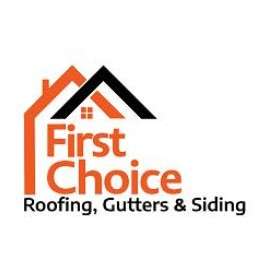 First Choice Roofing, Gutters, & Siding Logo