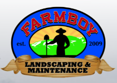 Farmboy Landscaping and Maintenance Logo
