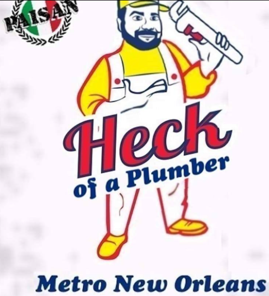 Heck of a Plumber Logo