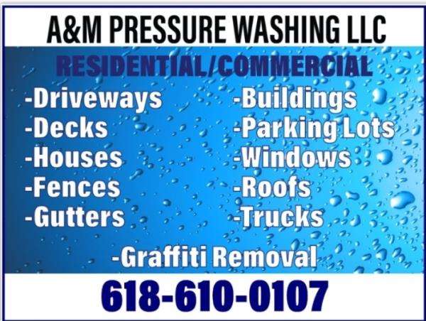 A&M Pressure Washing LLC Logo