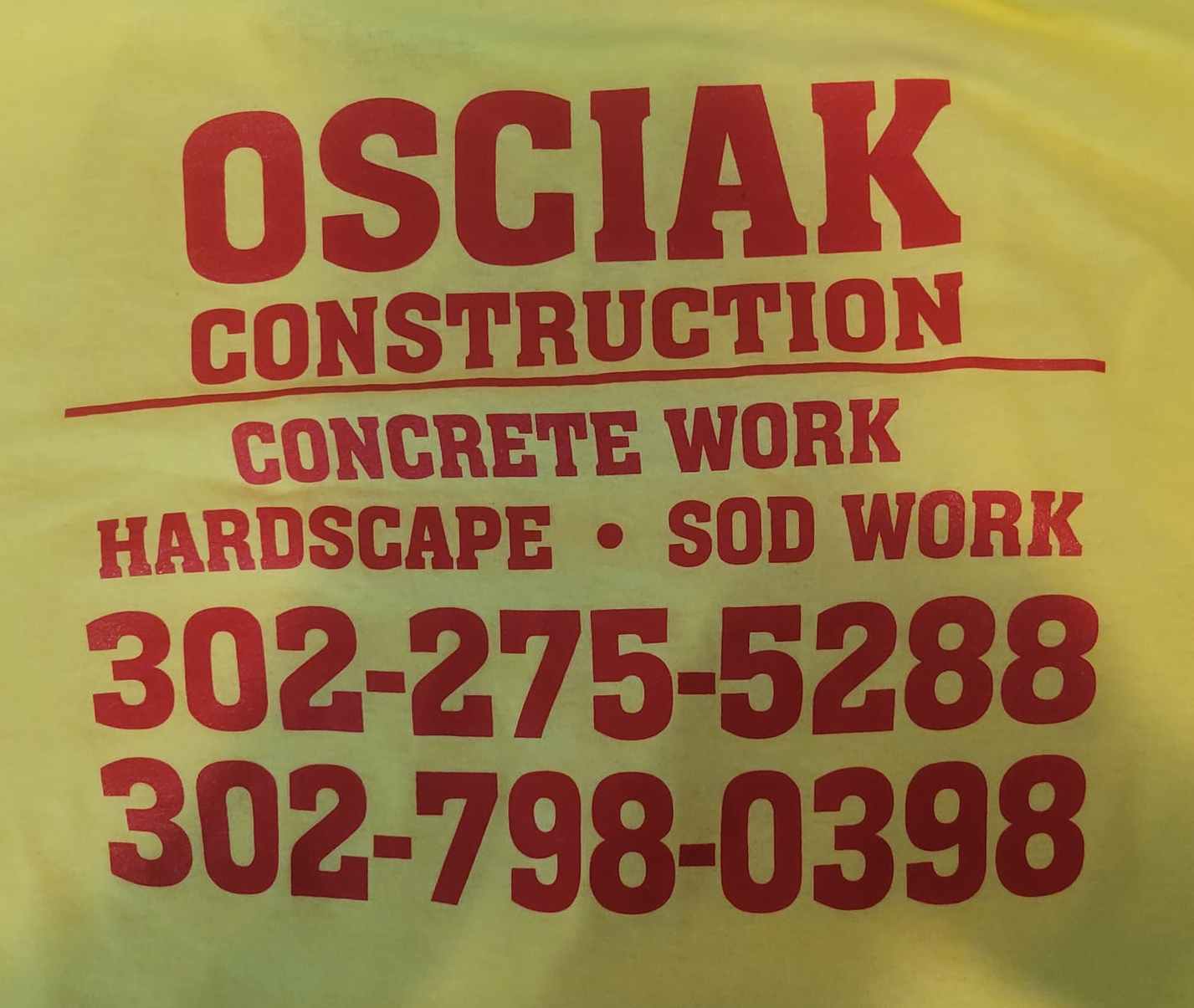 Osciak Construction LLC Logo