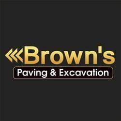 Brown's Paving & Excavation Logo