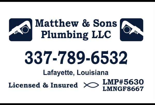 Matthew & Sons Plumbing, LLC Logo