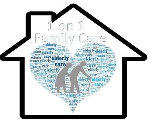 1 on 1 Family Care, LLC Logo