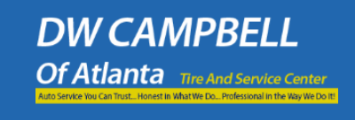 DW Campbell Tire and Service Center Logo