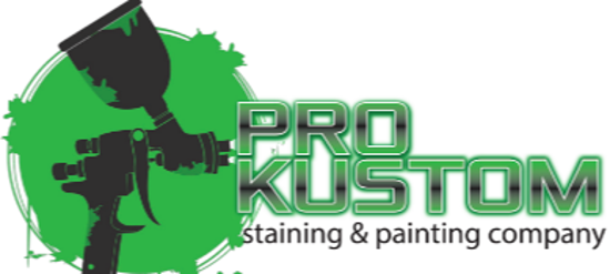 Pro Kustom Staining & Painting Company Logo