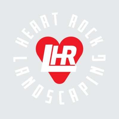 Heart Rock Landscaping Logo