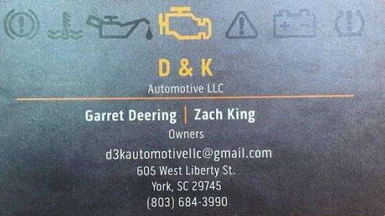 D & K Automotive, LLC Logo