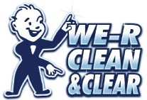 We R Clean & Clear Logo