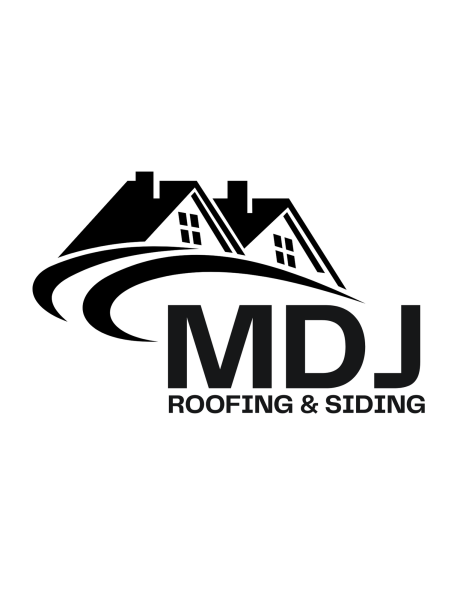 MDJ Roofing & Siding Logo