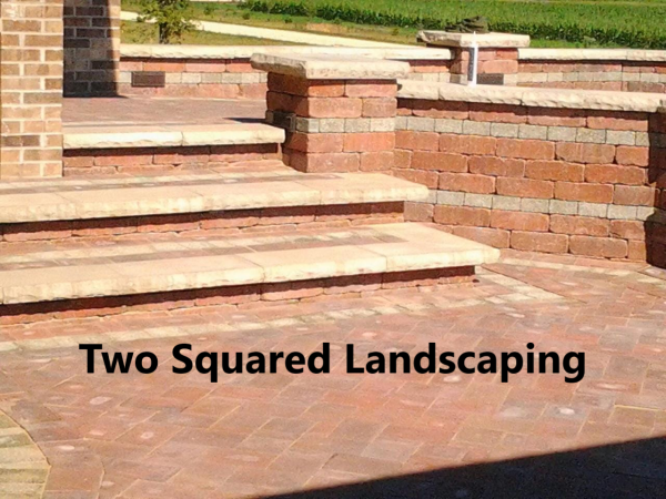 Two Squared Landscaping Logo