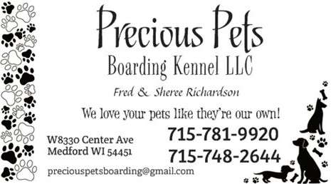 Precious Pets Boarding Kennel LLC Logo