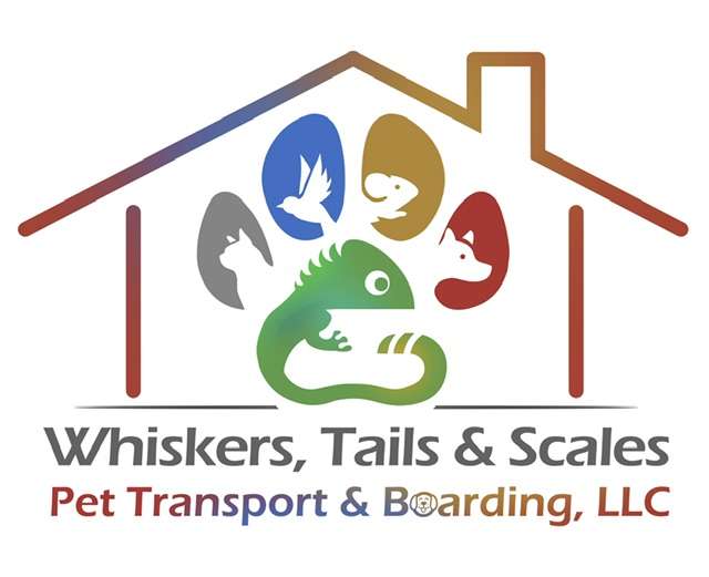 Whiskers, Tails & Scales Pet Transport & Boarding, LLC Logo