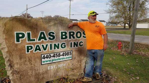 Plas Brothers Paving Inc. Logo