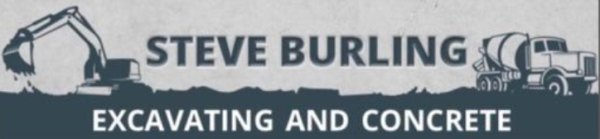 Steven Burling Concrete and Excavating Logo