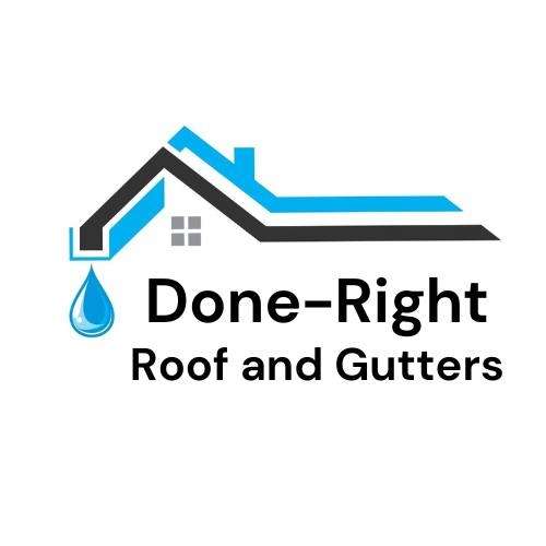 Done-Right Roof and Gutters LLC Logo