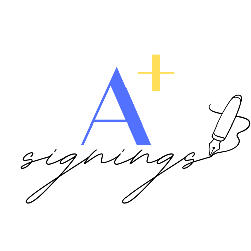 A Plus Signings LLC Logo