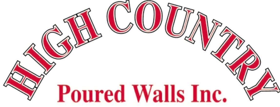 High Country Poured Walls, Inc. Logo